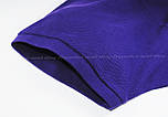 Чоловіча футболка поло фіолетова щільна Premium polo Fruit of the Loom, 3XL, фото 3