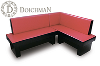 Стильный угловой диван для кухни с выдвижными ящиками "Дойчман"