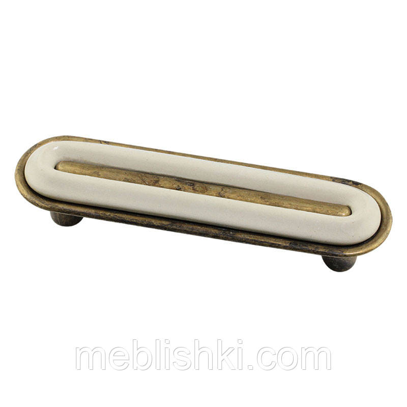 Ручка Ferro Fiori CR 9120.96 антична бронза, фото 1