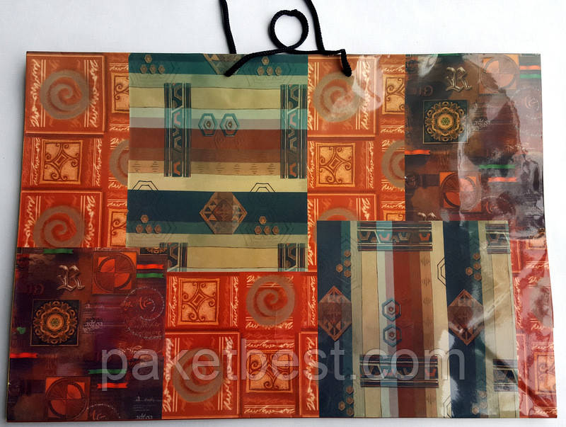 Подарунковий пакет Гігант горизонтальний 45х31х15