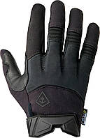 Тактические перчатки First Tactical Mid WT Padded Glove козина шкіра TouchPoint демисезонные XL Black 2289-VO