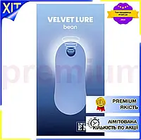 LI Вакуумный стимулятор клитора Lite Box Sweet Em Bean с вибрацией, голубой, 9 х 5.9 см LIP77/R