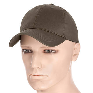 Бейсболка M-Tac Flex тактическая рип-стоп с Teflon Dark Olive S/M 4053-VO