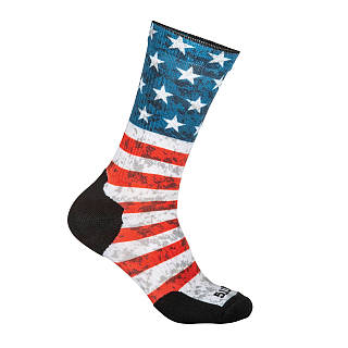 Носки 5.11 Tactical SOCK AND AWE CREW AF L Red 1004-VO