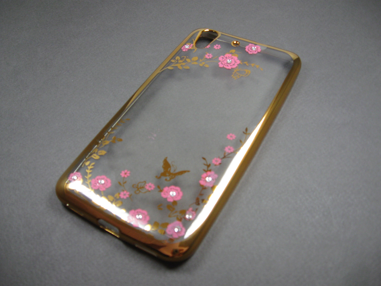 Полімерний TPU чехол Huawei Y6 II / Y6 2 (золотистий), фото 1