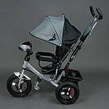 Триколісний дитячий велосипед Best Trike 6588 B-2140, надувні колеса, фото 3