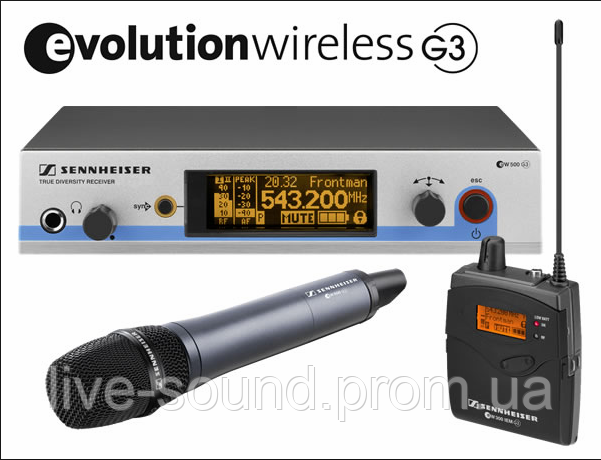 Оренда мікрофона: Sennheiser EW 300-965 G3, фото 1