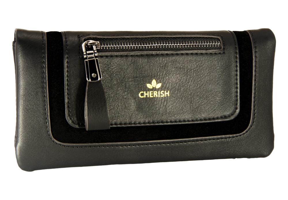 Модний жіночий гаманець 3001 black