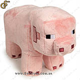 Свинка з Minecraft — "Pig Cochon" — 28 см, фото 4