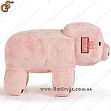 Свинка з Minecraft — "Pig Cochon" — 28 см, фото 3