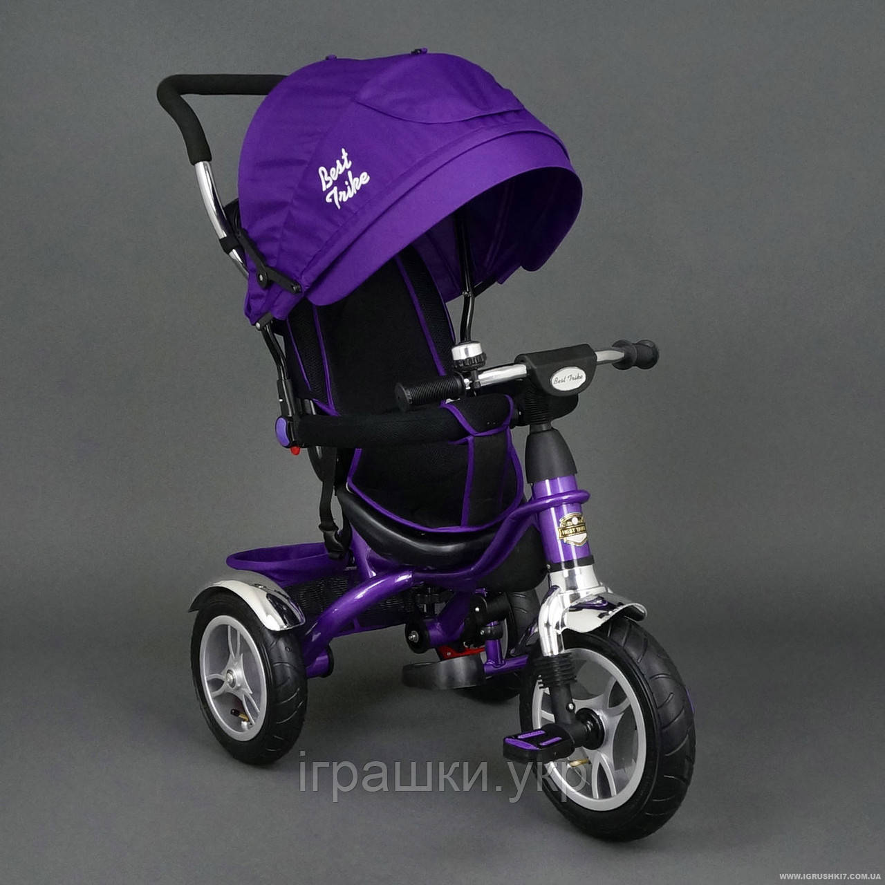 Трехколёсный детский велосипед Best Trike 5388 с надувными колесами