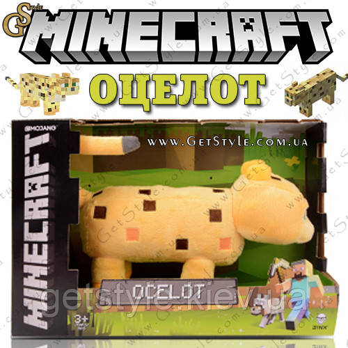 Оцелот Minecraft - "Ocelot Box" - 24 х 15 див. в оригінальній упаковці