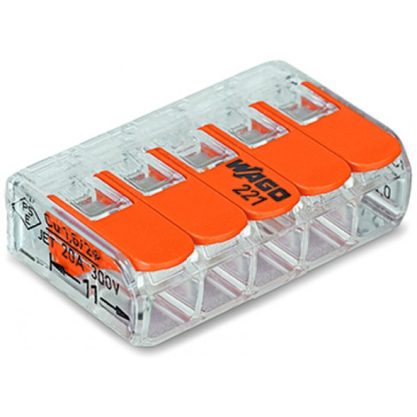 WAGO-клемма 221-415, фото 1