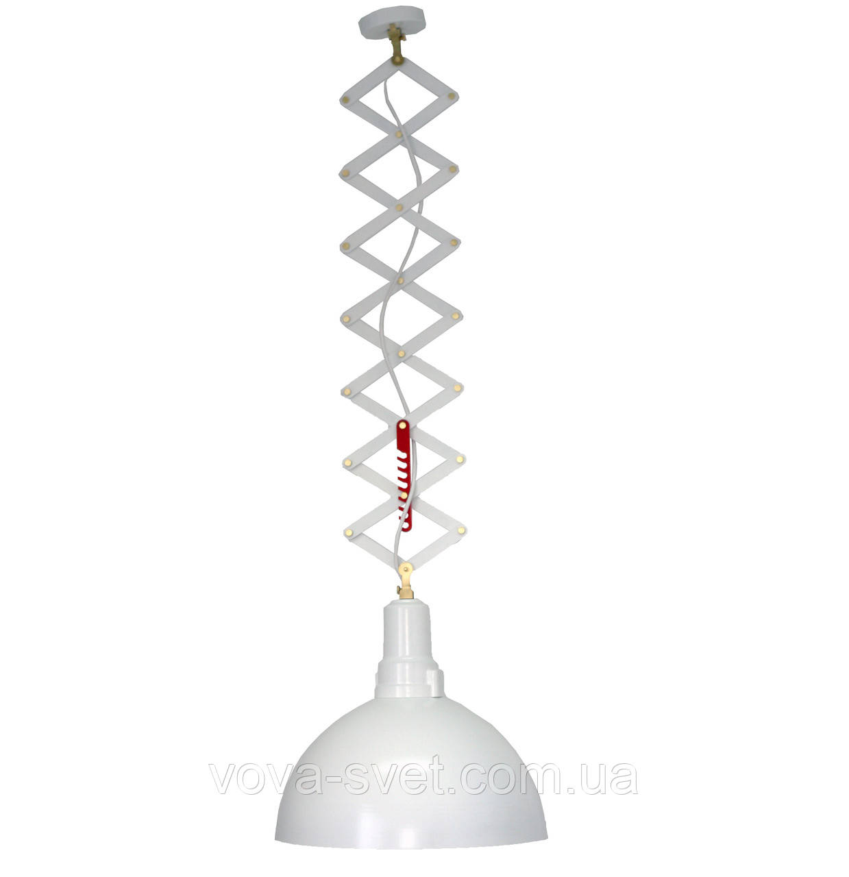 Светильник подвесной купол Loft Steampunk [ Pendant Snippers White ] - фото 2 - id-p512643141