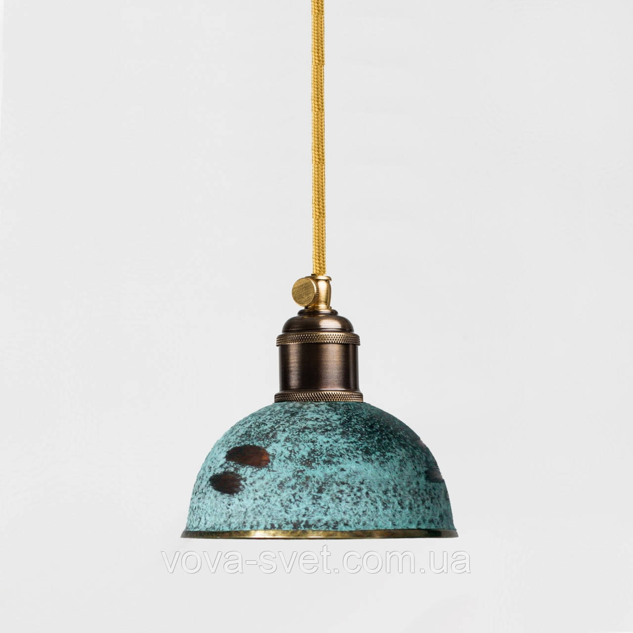 Светильник подвесной купол Loft Steampunk [ Small ] Gren Patina - фото 1 - id-p512643005