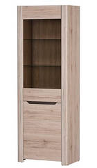 Вітрина DESJO 01 Szynaka дуб san remo - коричневий uni