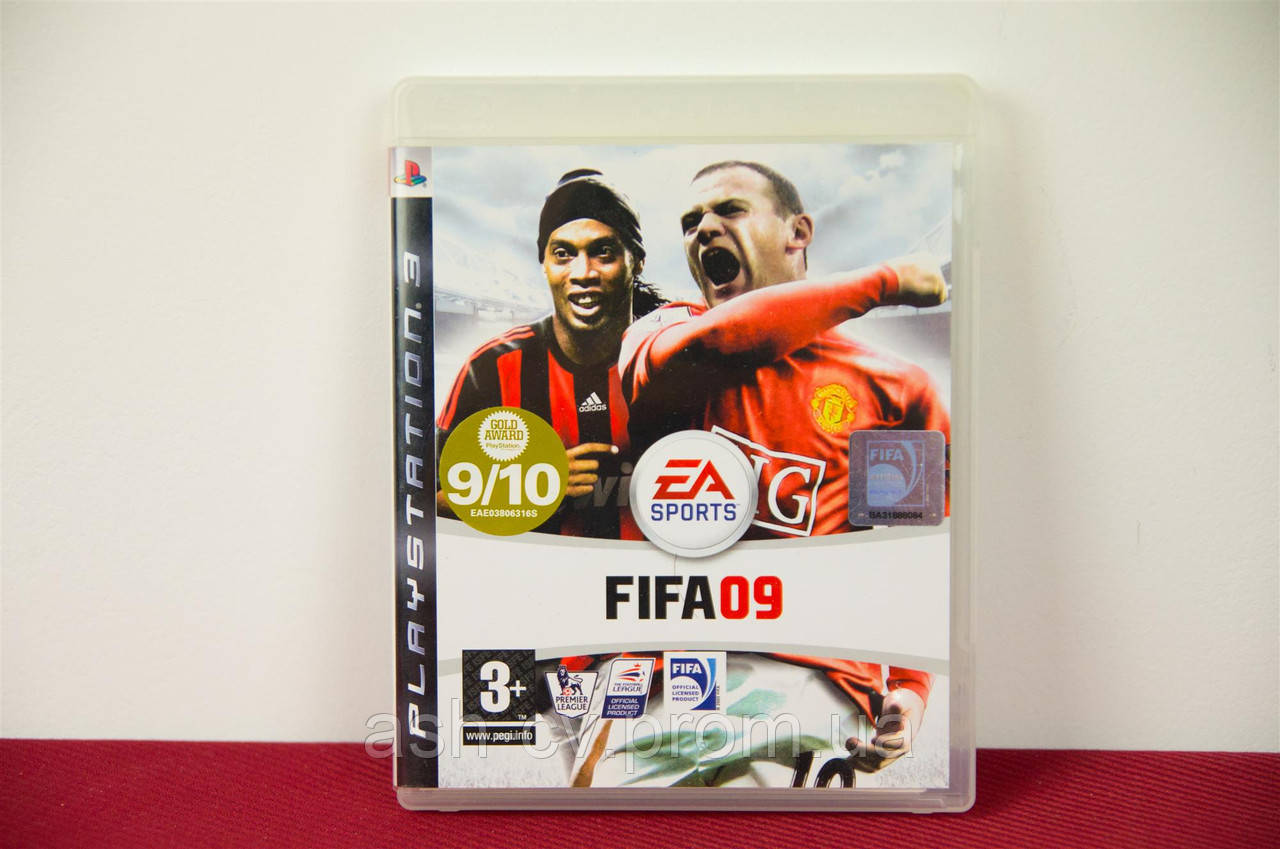 Диск для Playstation 3 игра FIFA 09 - фото 1 - id-p512781577