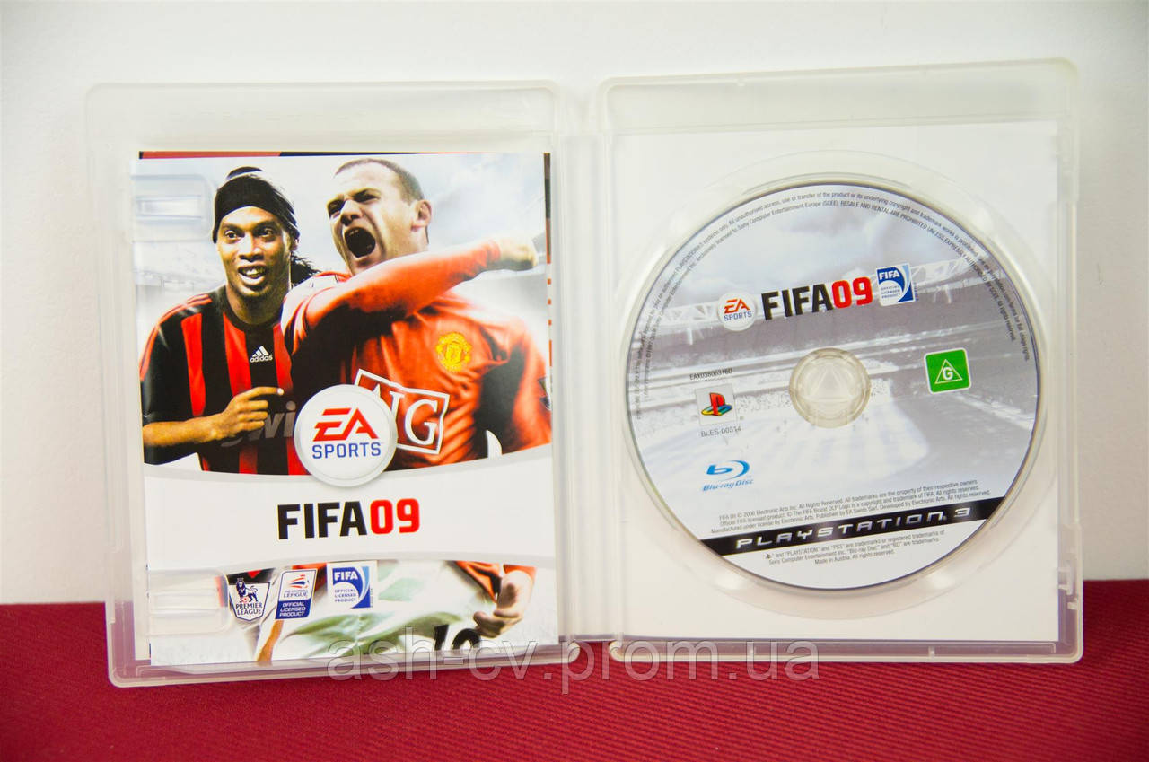 Диск для Playstation 3 игра FIFA 09 - фото 5 - id-p512781577