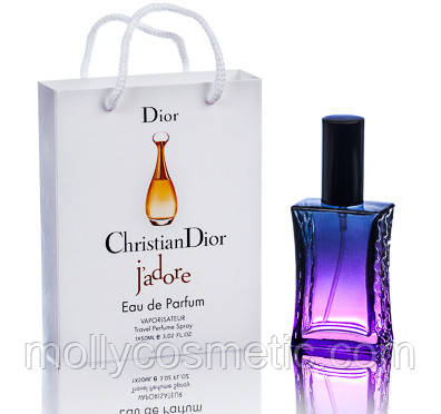 Мініпарфуми J'ADORE У ПОДАРУНТНОМУ ПАКОВКУ, 50 ML., фото 1