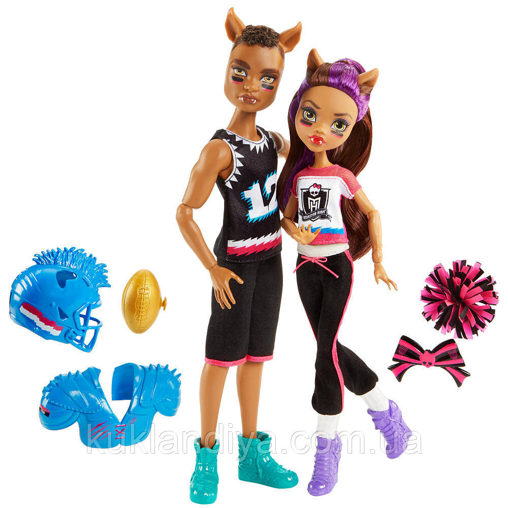 Набір Monster High Клодин і Клод Вульф Переможці