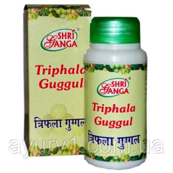 Трифала, трипхала гуггул/Triphala guggul, Shri Ganga/50 g