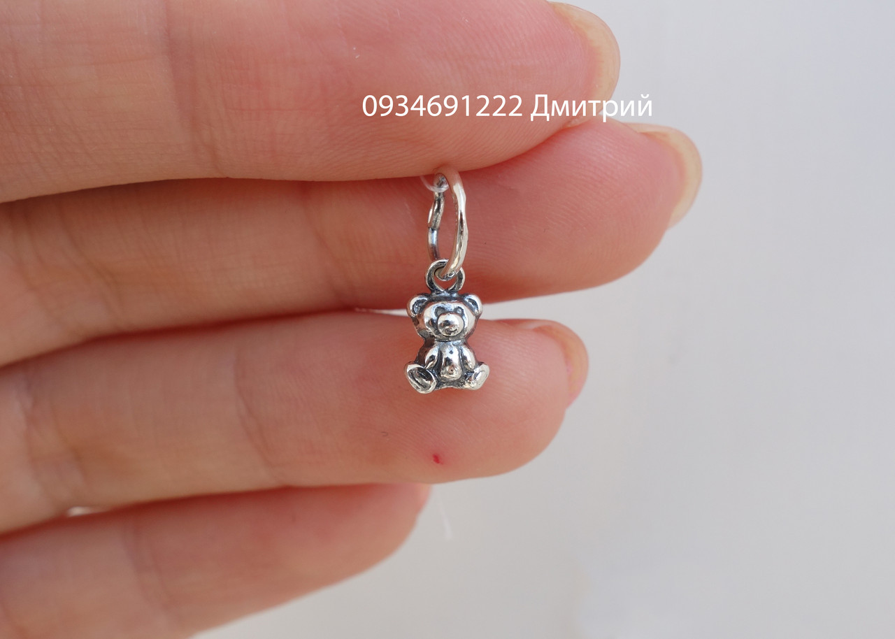 Срібний підвіс Ведмежа, фото 1