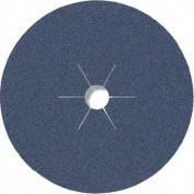 Фибровый шлифовальный диск CS 565 125*22 Р50 по металлу (арт.93054)