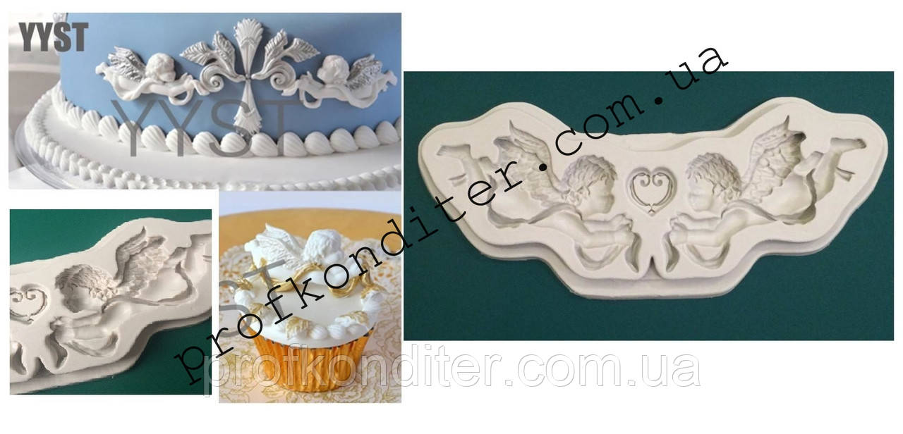 Силіконовий молд "Політ Ангелів", фото 1