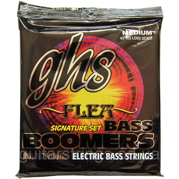 Струны GHS M3045F Boomers Bass Flea Signature 45-105 Medium