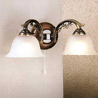 Бра RECCAGNI ANGELO A 2700/2 бронза/білий