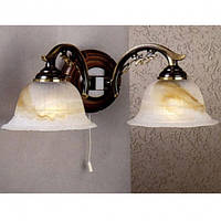 Бра RECCAGNI ANGELO A 2701/2 solid brass/wood