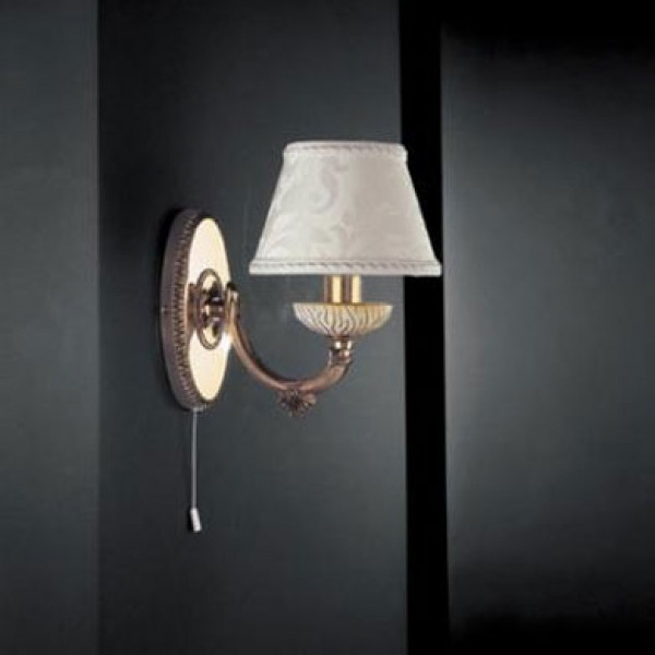 Бра RECCAGNI ANGELO A 5502/1 Oro fran/damasc