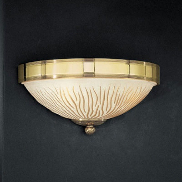 Бра RECCAGNI ANGELO A 5710/2 Oro fran/ambra