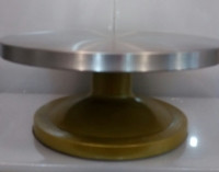 Підставка для роботи з тортом Empire крутиться d30 см h15 см пластик (8989 EM), фото 1