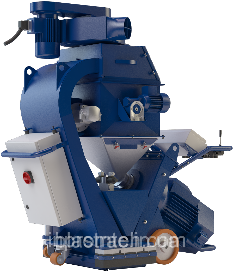 Дроботруминна машина зі сталі 600S Blastrac