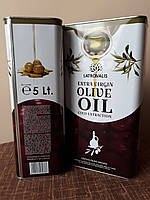 Грецька оливкова олія (першого холодного пресування) Extra Vergine di Oliva, 5 л