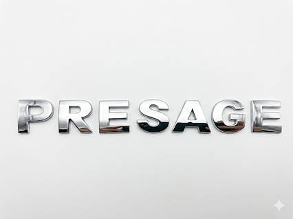 Надпись PRESAGE