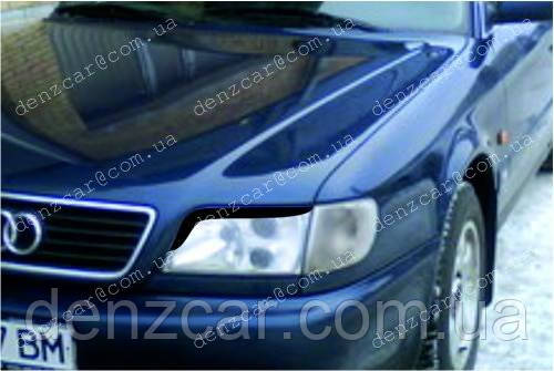 Вії на фари  Audi A6 (1994-1997)(Spirit №2) - Накладки на фари Ауді A6 (1994-1997), фото 2