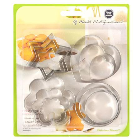Форми фігурні для печива, 12 шт. у наборі, фото 1