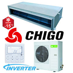 Канальний кондиціонер Chigo CTB-36HVR1/COU-36HDR1-A Inverter