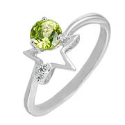 Кільця с Перидотом