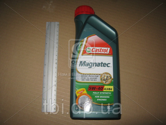Олива моторна Castrol Magnatec 5W-40 A3/В4 (Каністра 1л)
