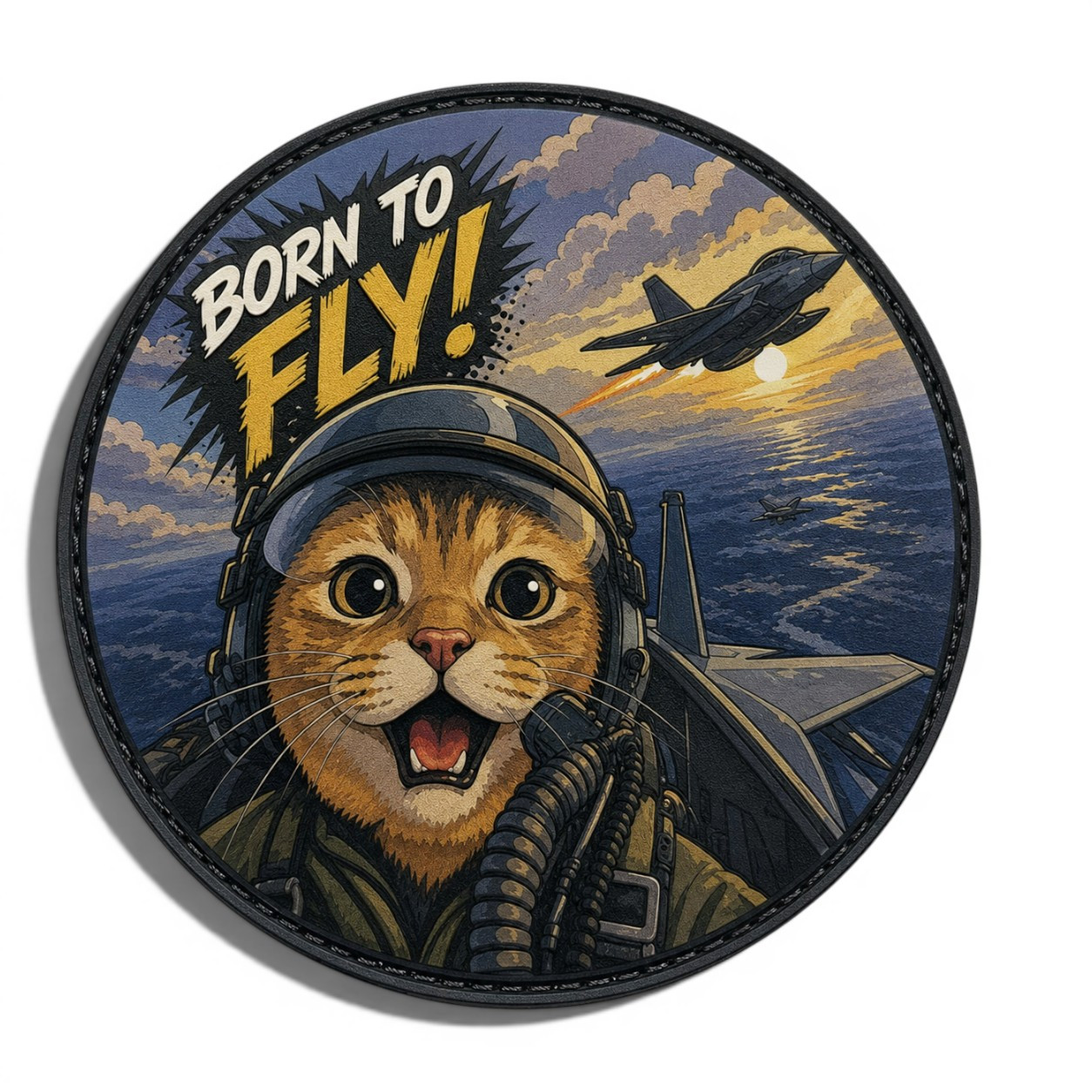 Патч / шеврон Born to Fly