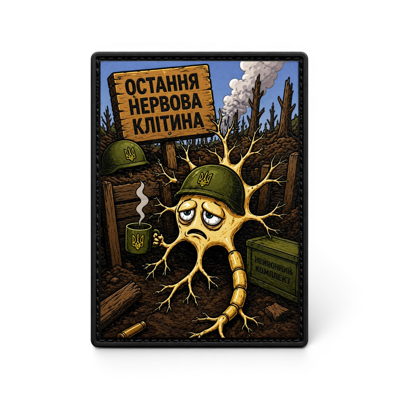 Патч / шеврон Последняя нервная клетка