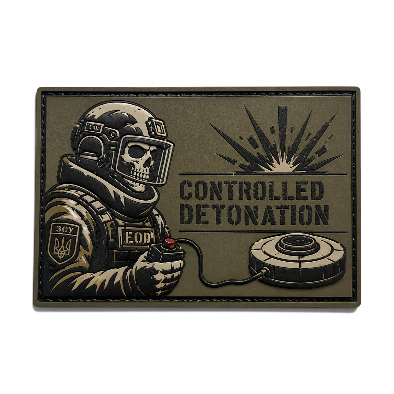 Патч / шеврон Controlled Detonation