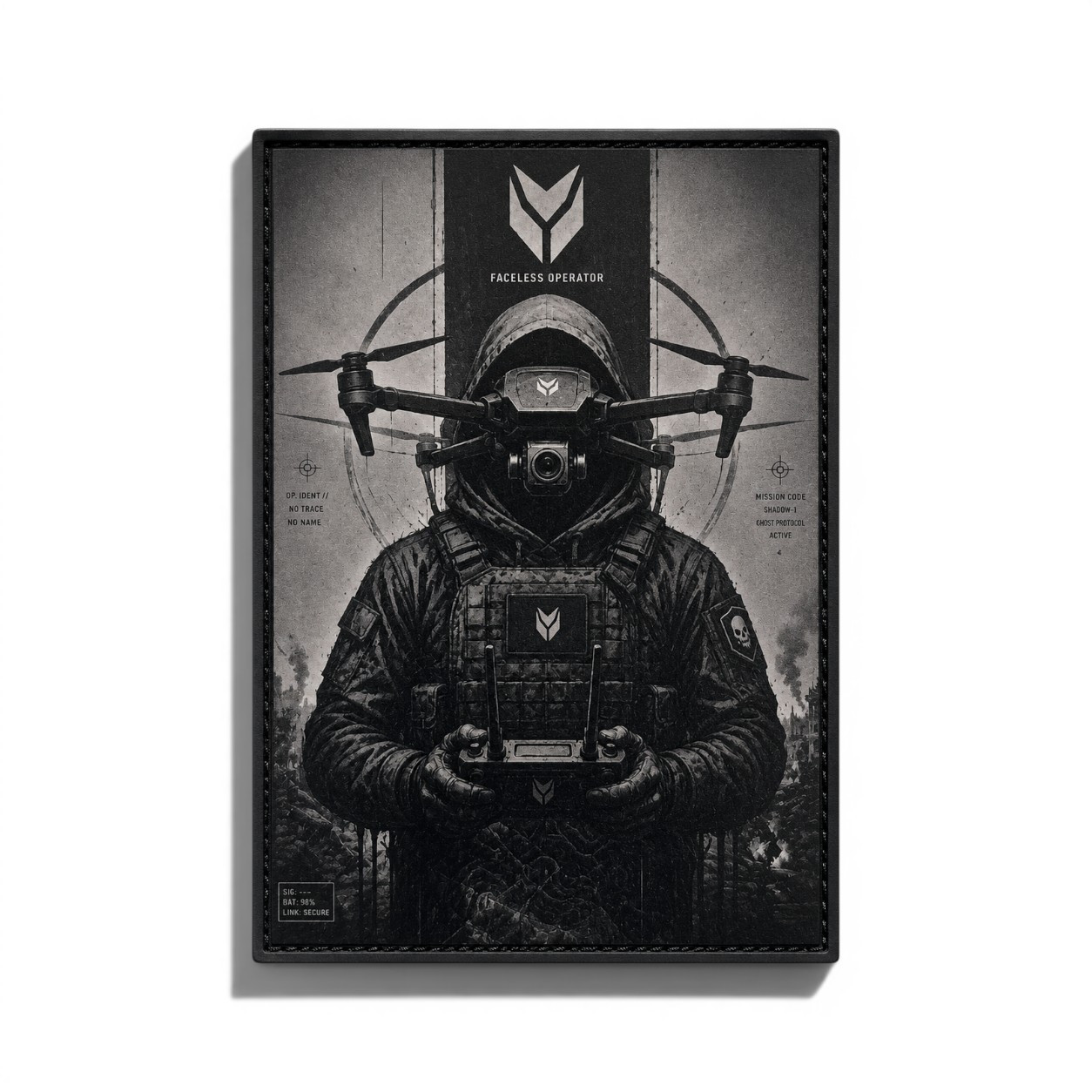 Патч / шеврон Faceless operator