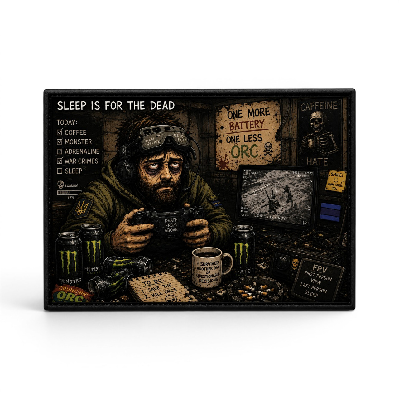 Патч / шеврон One more battery