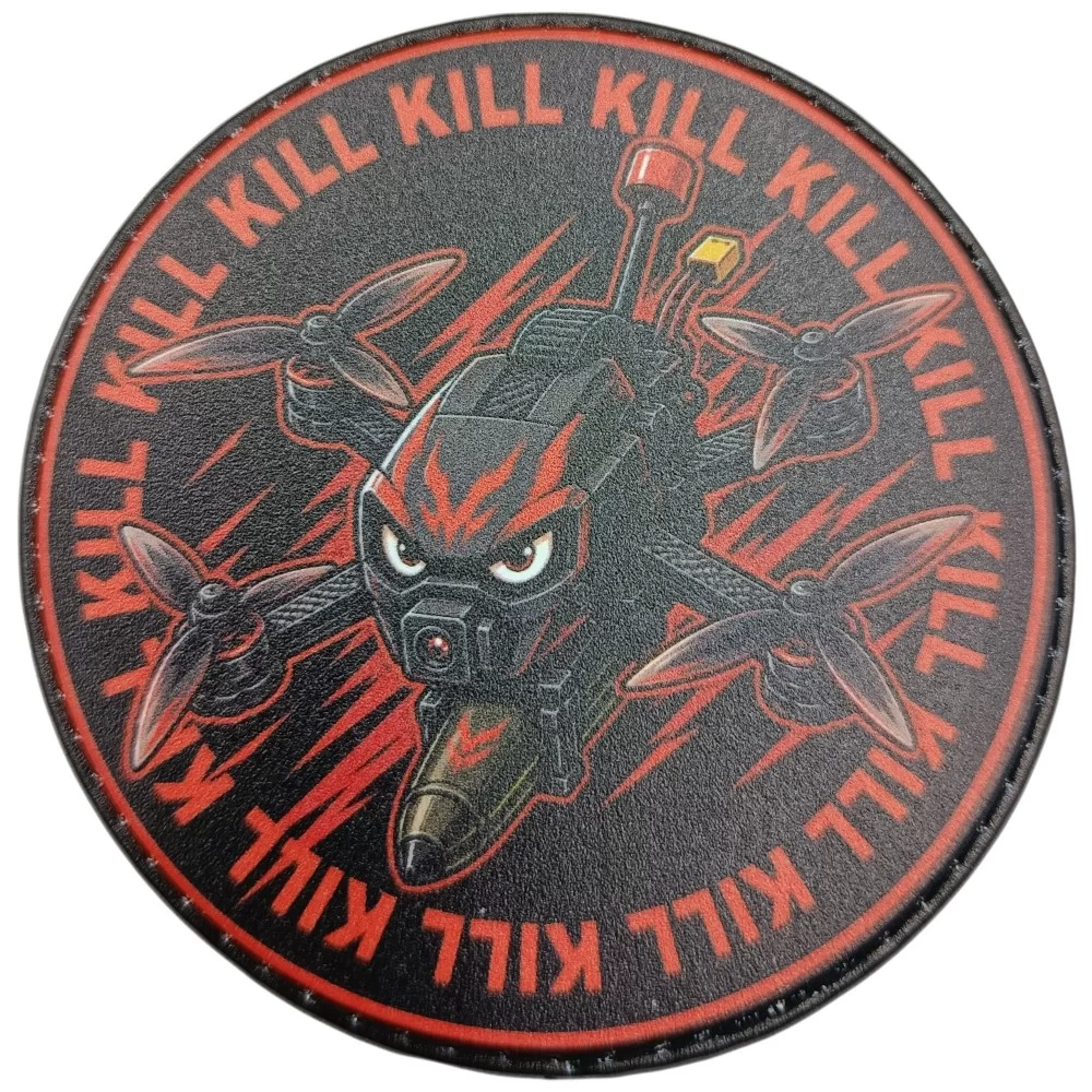 Шеврон KILL. Патч ПВХ, фото 1