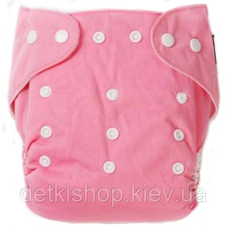 Багаторазовий підгузок DS рожевий, фото 1