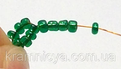 Плетение из бисера Ожерелье'Брильянт' трубочки (Ка-01-09) - фото 2 - id-p513159312